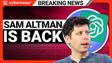 OpenAI brings Sam Altman BACK as CEO | BREAKING NEWS