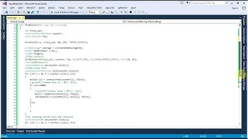 Hand detection using opencv