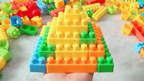 Satisfying DIY play/ASMR Building Blocks/ relaxation #asmr#asmrsounds#buildingblocks