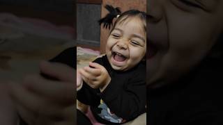 Baby being very SMART #cutebaby #funny #comedy #shorts #babygirl #toddlerfun #attitude
