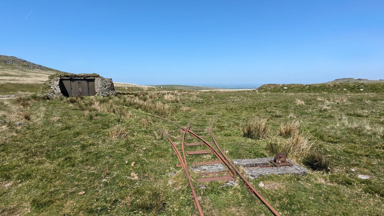 Walking the Rowtor Disused MOD Target Railway Okehampton