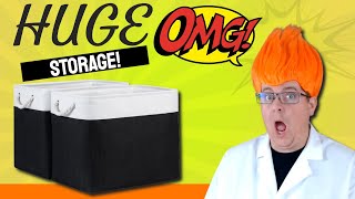 Extra Large Storage Bins - Storage Baskets - Closet Organize