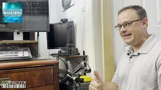 Extended Heil PL-2T Microphone Boom Arm Podcast Studio Mounting Shelf Repair