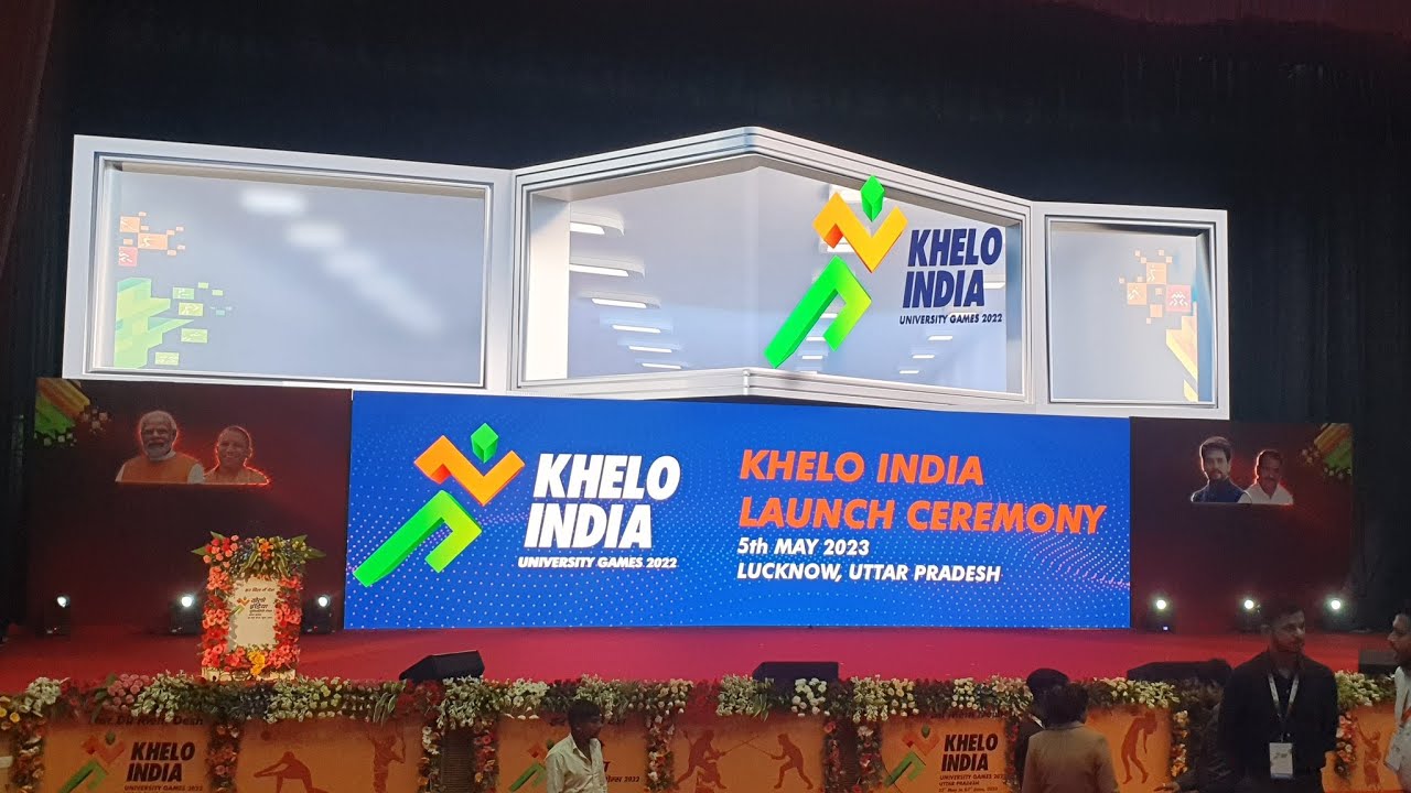 Khelo India University Games; Launch Ceremony YouTube