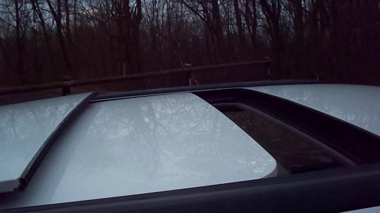 BMW E34 wagon double sunroof operation YouTube