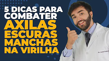 Qual o desodorante q não escurece a axilas?