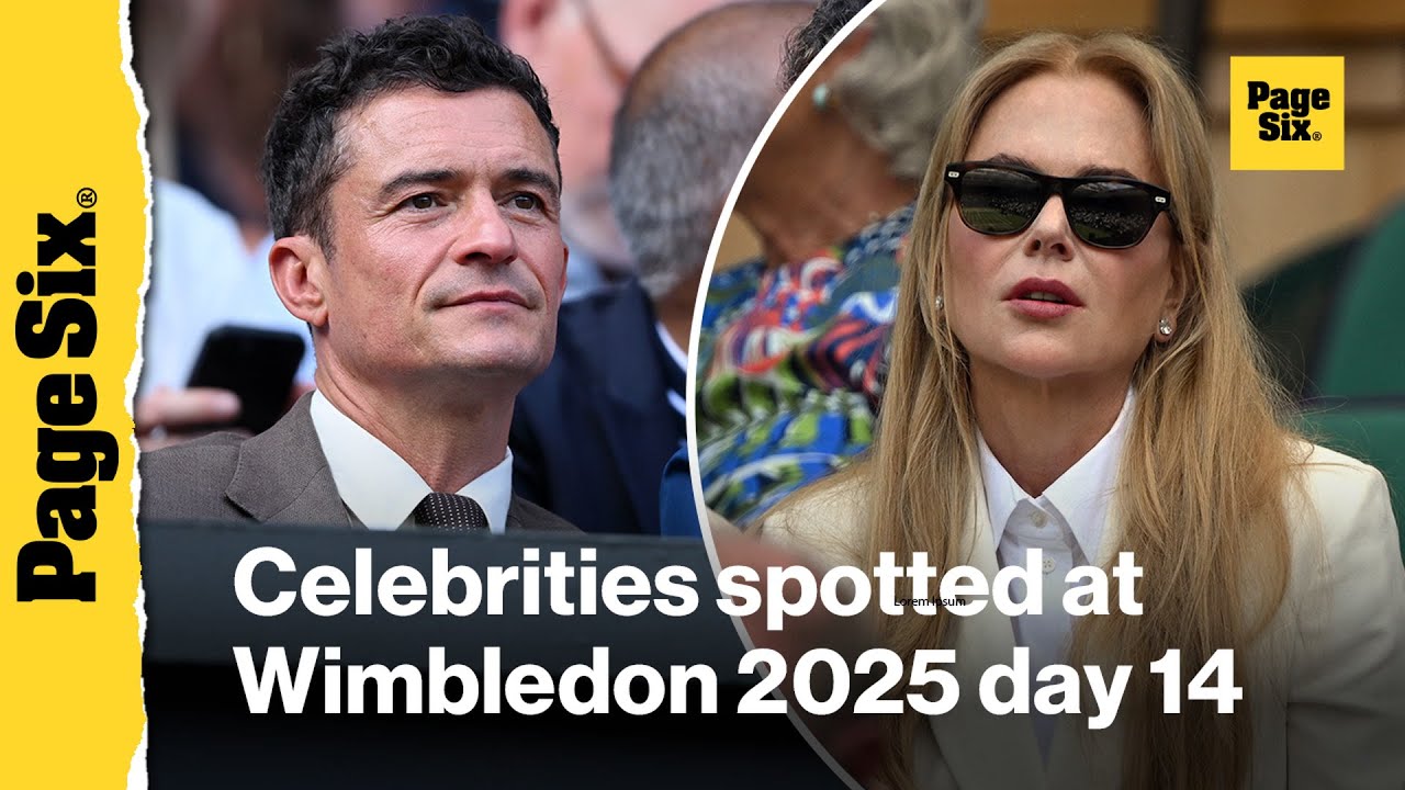 Celebrities spotted at Wimbledon 2025 day 14: See Orlando Bloom, Nicole Kidman, more