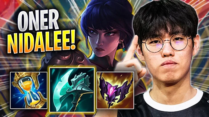 ONER IS A MONSTER WITH NIDALEE! - T1 Oner Plays Nidalee JUNGLE vs Kindred! | Season 2023