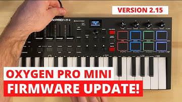 OXYGEN PRO MINI - Firmware Update v2.15 - DETAILS and INSTALL Tutorial