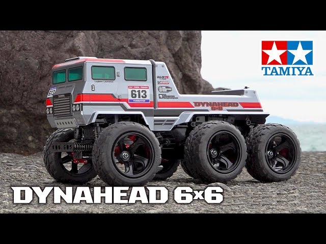 タミヤ★DYNAHEAD ダイナヘッド6X6 G6-01TRシャーシ  1/18