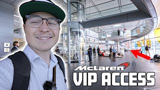 INSIDE LOOK at McLaren F1 HQ and Supercar Factory! FT. New Cars, Engineers \& F1 Drivers!