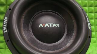 Огромный ход сабвуферов AVATAR!!! (SVL-15)