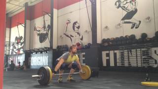 Squat Snatch 75 kg (fallo)