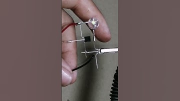 How to make AC current Detector with BC547 #shorts