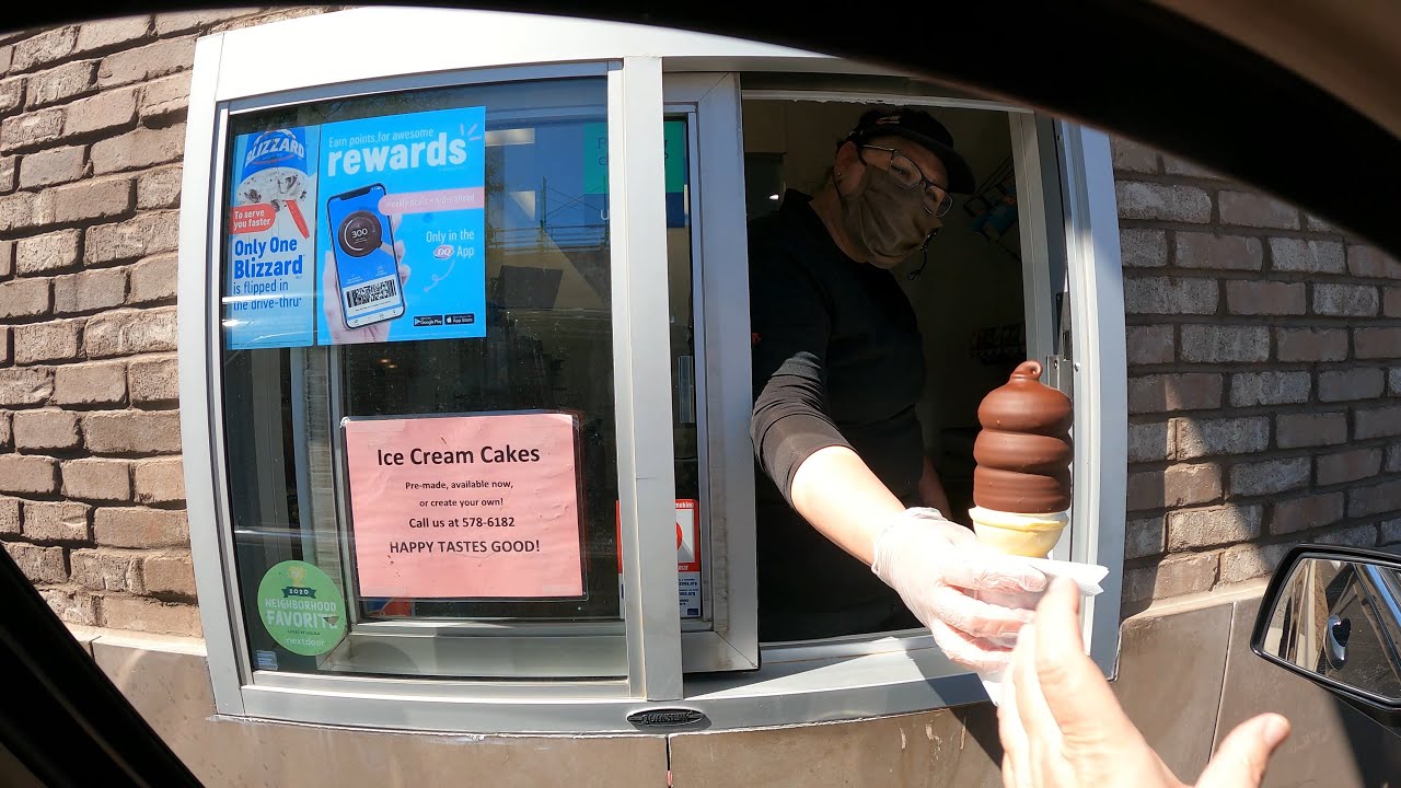 Dairy Queen DriveThru, Chocolate Dipped Cone, 4889 W Ajo Hwy, Tucson