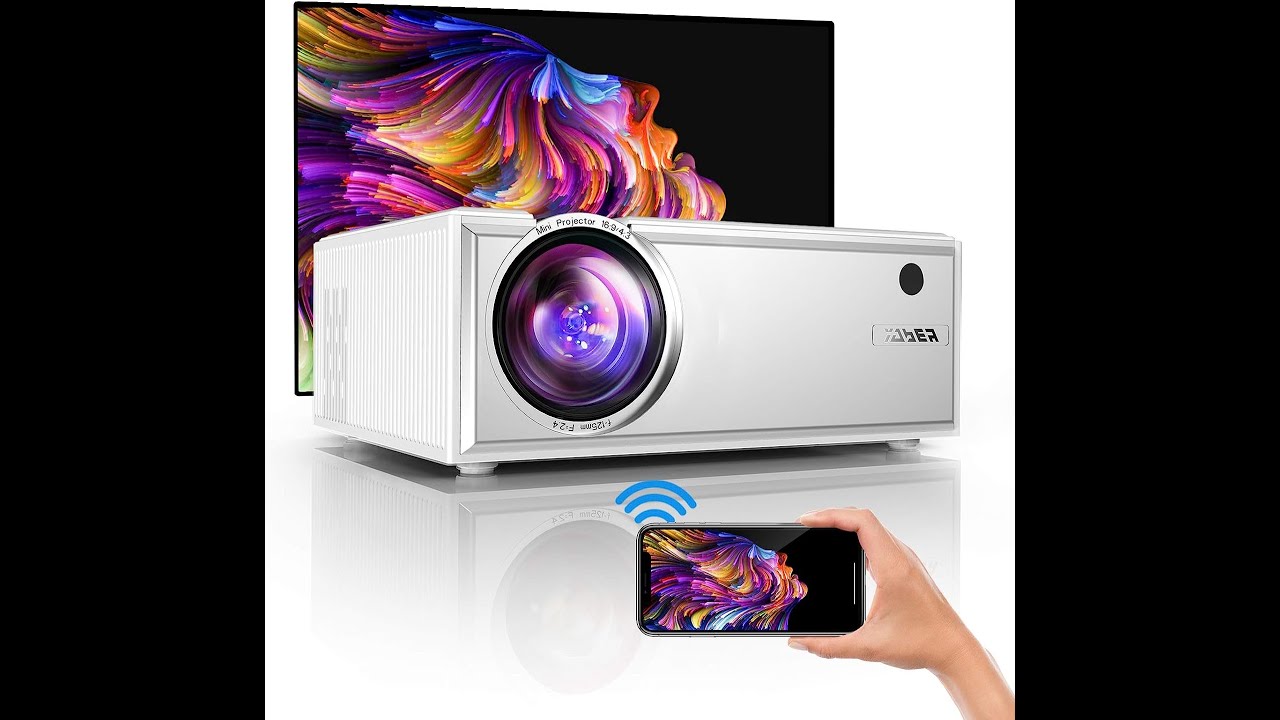 YABER Y61 WiFi Mini Projector Review – PROS & CONS - YouTube