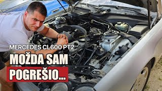 ULOŽIO 2000€ A NE VIDIM KRAJ! Mercedes CL600 PT2