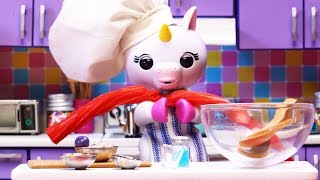 Fingerlings: Hangin' With Gigi | Cooking Candy Salad With Gigi The Unicorn