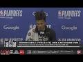 Stephon Castle POSTGAME INTERVIEWS | San Antonio Spurs blowout Minnesota Timberwolves 126-97 in Gm 4