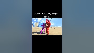 Smart AI Battles #ai #shorts #ragdolls