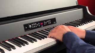 KORG G1B-Air Digital Piano - Sound Show: German Piano Seconda Parte