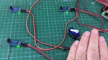 Arduino control for dual track crossing gates with interlock