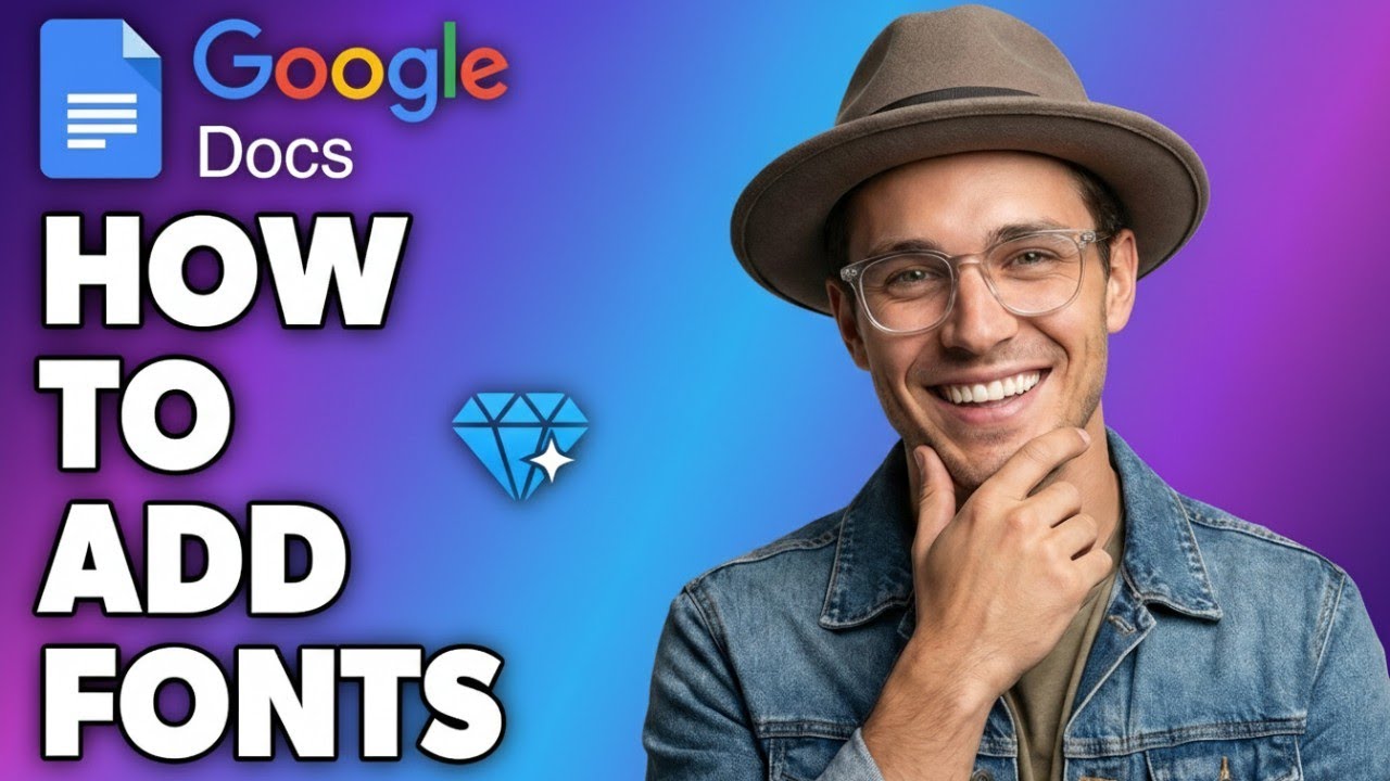 Add Custom Fonts to Google Docs (2026) - YouTube