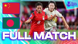 🔴 LIVE | China PR vs Bangladesh | AFC Women's Asian Cup™ 2026