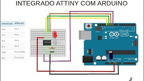 GRAVANDO ATTINY COM ARDUINO IDE