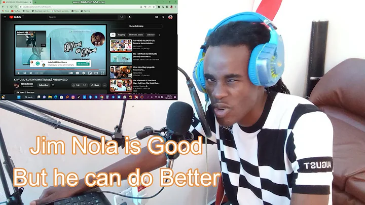 Ken Kyosh Reacting to Jim Nola MC  KINYUMU KU KINYUMU