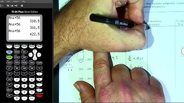 How to Make an Expanded Frequency Distribution (table)