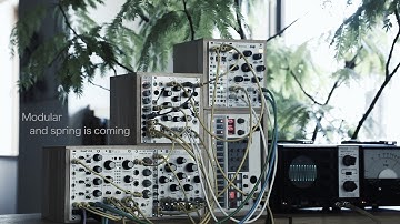 Modular and spring is coming / Eurorack Ambient / Plaits Ensemble Oscillator MATHS Volca Sample