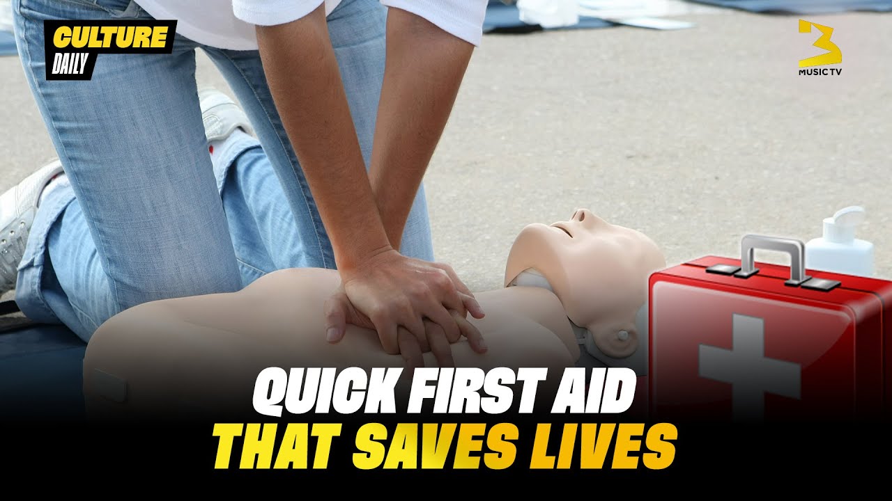 Quick First Aid Tips That Could Save A Life - YouTube