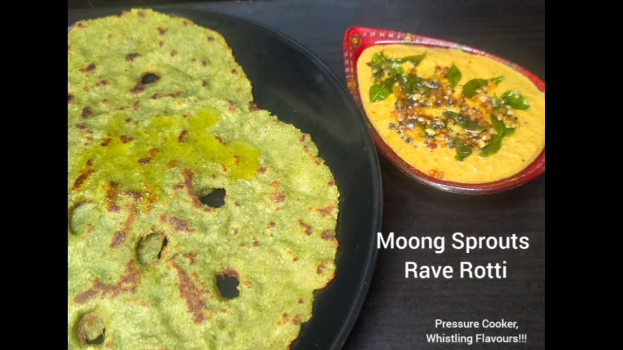 Fruit Rotti Sprouts Moong Sprouts Rave Rotti!!! - YouTube