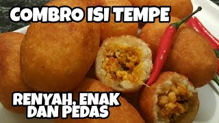 CARA MEMBUAT COMBRO ISI TEMPE YANG PEDAS DAN RENYAH| CASSAVA KNÖDEL MIT TEMPE FÜLLUNG (SCHARF) screenshot 4