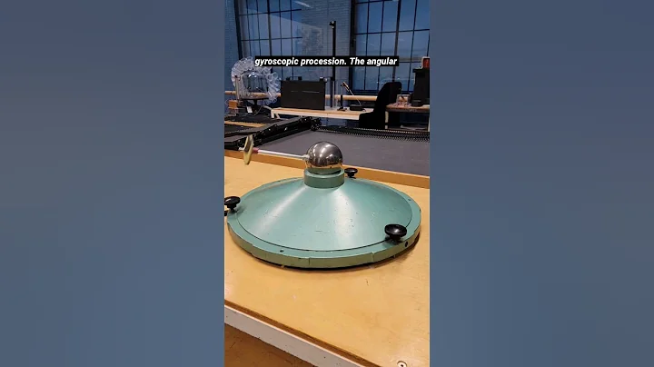 Ultra low friction gyroscope! #physics #science #stem #shorts