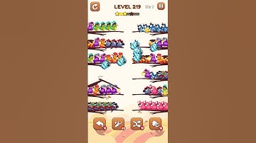 Bird Sort 2: Color Puzzle Level 219 #games #gaming #gameplay