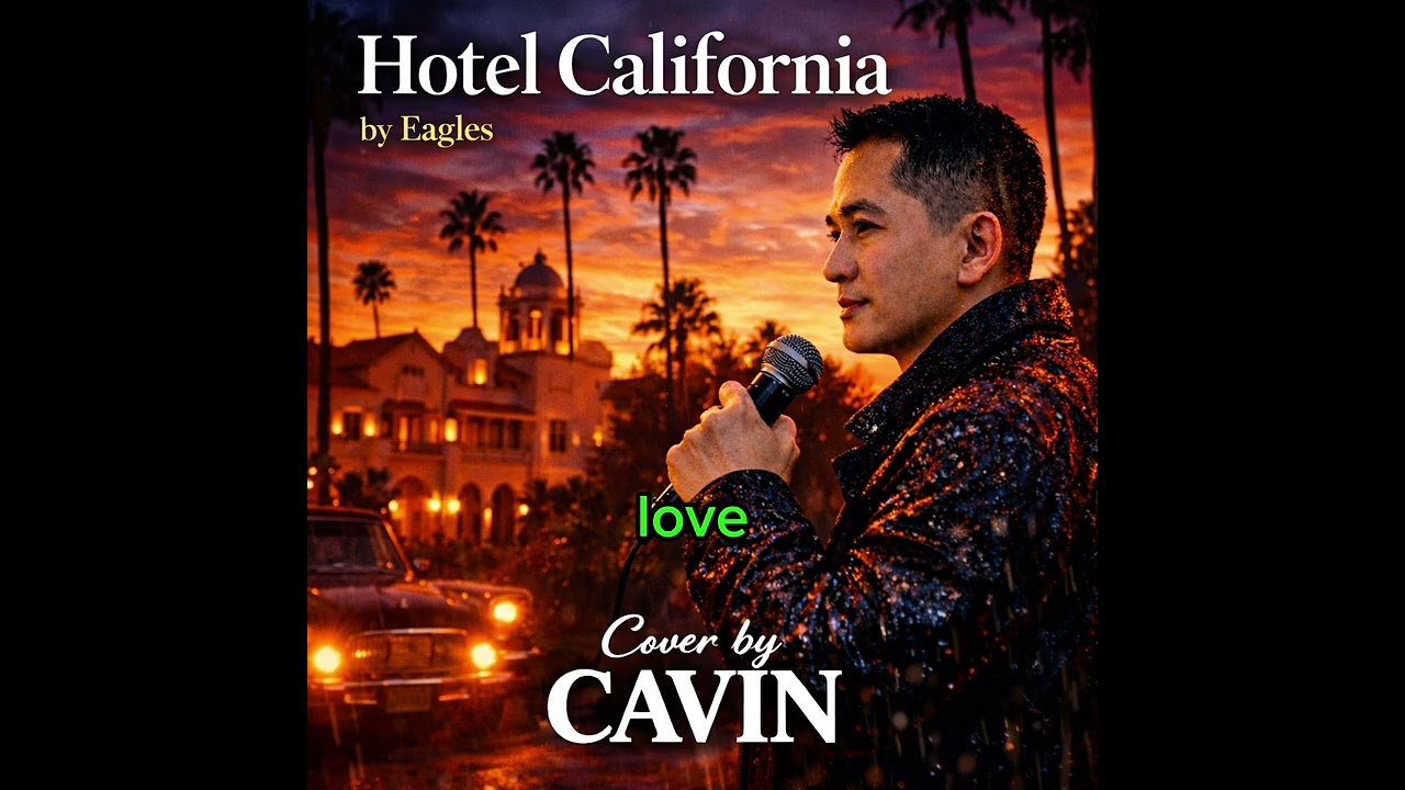 Hotel California- Eagles cover by Cavin