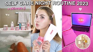 MY SELF CARE NIGHT ROUTINE 2023 *how to relax after a long week &amp; very chill*