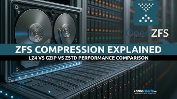 ZFS-compressie uitgelegd: prestatievergelijking tussen LZ4, GZIP en ZSTD