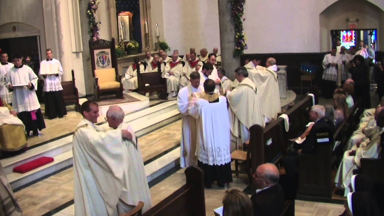 Ordination 2015 Investiture with the Stole and Chasuble - YouTube