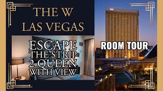 W Las Vegas | 2 Queen Strip View - Room Tour