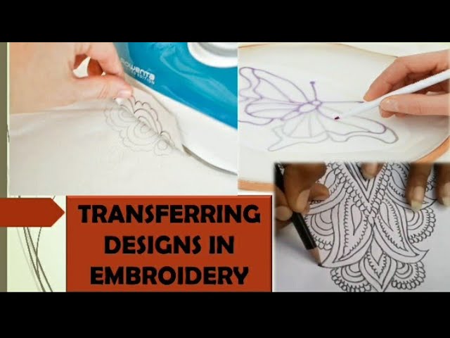 How to Use an Iron-On Embroidery Transfer: 30-Second Tutorial