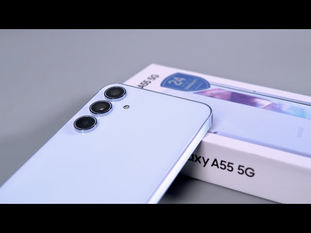 Samsung Galaxy A55 5G 本体 ホワイト samsung Galaxy A55 5G (Awesome Iceblue, 12GB RAM, 256GB