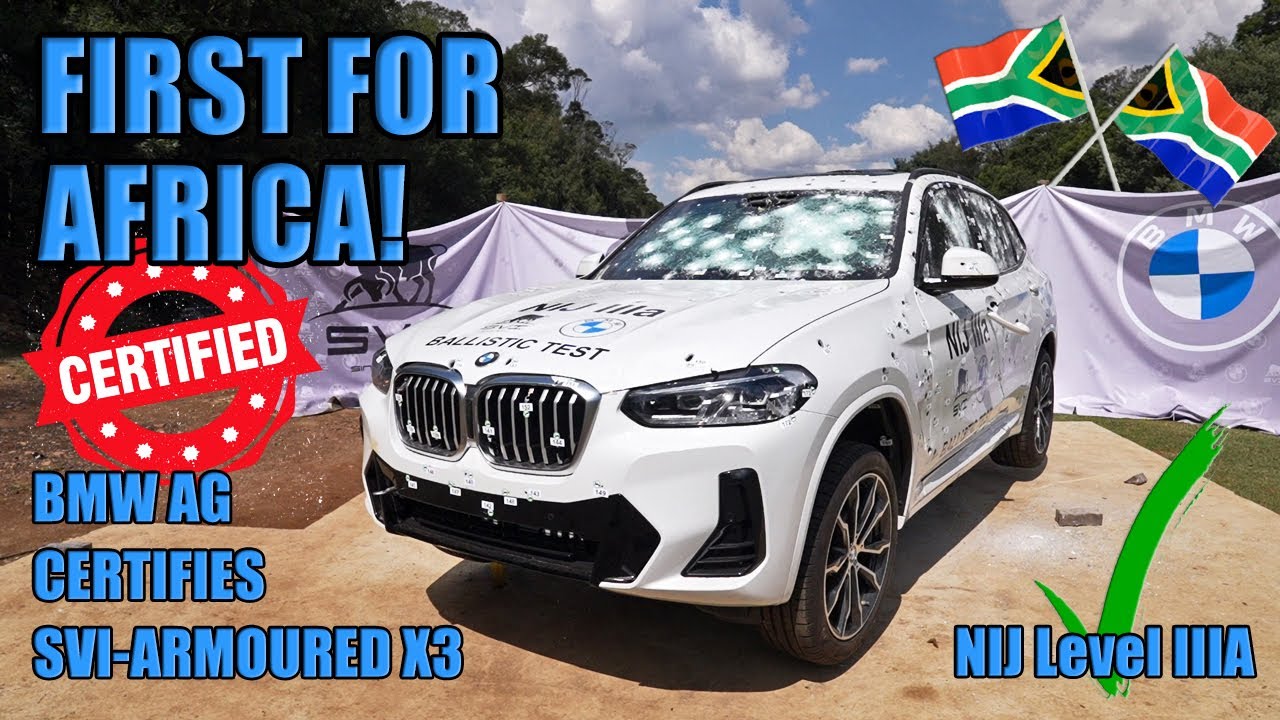 First for Africa! SVI's ARMOURED X3 certified by BMW AG
