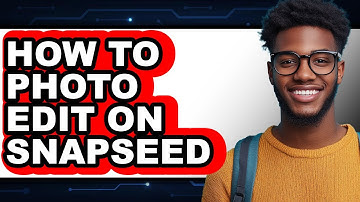 How to Photo Edit on Snapseed (only Way)