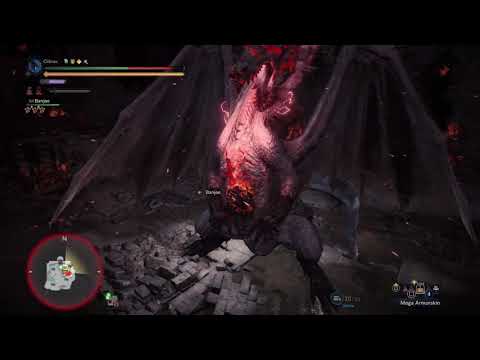 White Fatalis Pin Attack