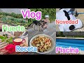 ENSEÑO mi HUERTO🌷JARDÍN👙PISCINA🥗RECETA de VERANO☀️NOVEDAD de AMAZON NUEVO ROBOT AUTOMÁTICO LIMPIEZA🧽