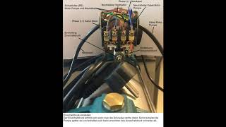 Druckschalter Pm5 An Die Gartenpumpe Verkabelnanschliessen.