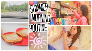 My Summer Morning Routine! | 2015